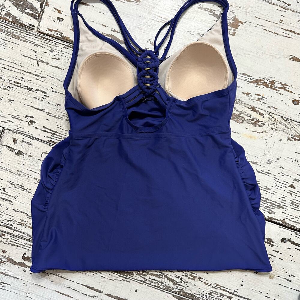 Liz Lange Maternity Tankini Top Size Small - Picture 2 of 5